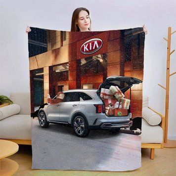 Плед 3D KIA 13914 160х200 см 4630967 фото