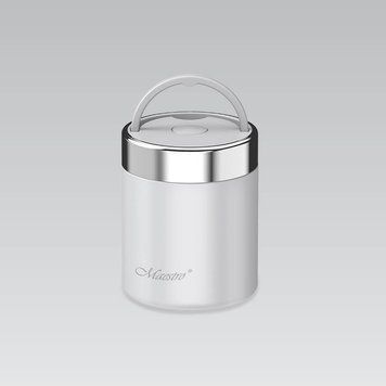 Термос харчовий Maestro MR-1649-50 White 500 мл білий MR-1649-750 фото