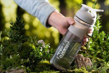 Пляшка Ardesto Smart bottle AR-2204-TG 1 л бежева 4571026 фото