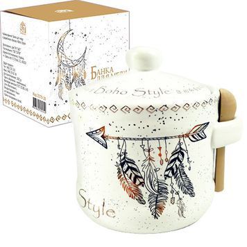 Банка для меду SNT Boho style 2370-20 400 мл 1558995686 фото