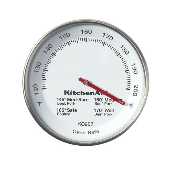 Термометр для м'яса KitchenAid Measuring KQ902G 7.2х7.2х13.3 см сріблястий 5168195 фото