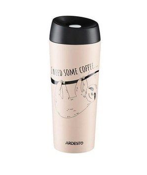 Термокружка 450 мл Сoffee time Bradypus Ardesto AR-2645-DBE 1069845429 фото