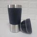 Термокухоль Kamille KM-2156-Black 380 мл чорний 4696649 фото 2