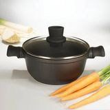 Каструля зі скляною кришкою Tiross TS1292 28 см 5.9 л 4523764 фото