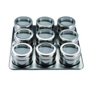 Набір для спецій MasterPro Foodies collection BGMP-6101-6 10 предметів 4880048 фото