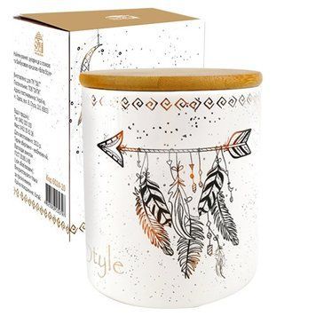 Банку для зберігання SNT Boho style 6027-20 600 мл 4573655 фото