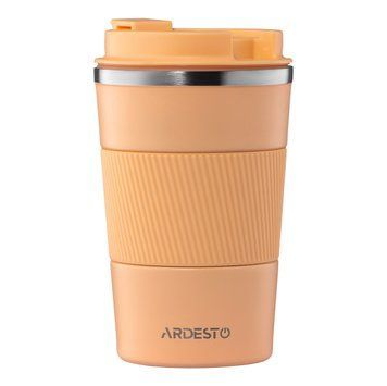 Термочашка Ardesto Urban PeaСh Fuzz AR2638PF 380 мл оранжева 4992227 фото