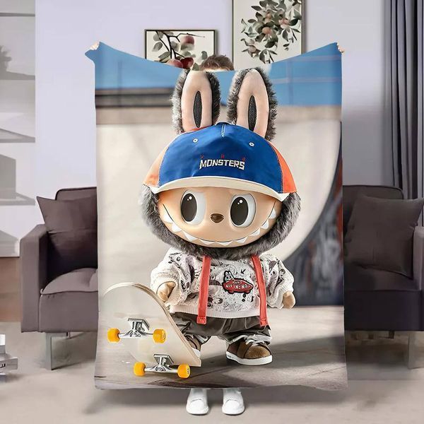 Плед 3D Лабубу №8 31264 180х215 см 5109924 фото