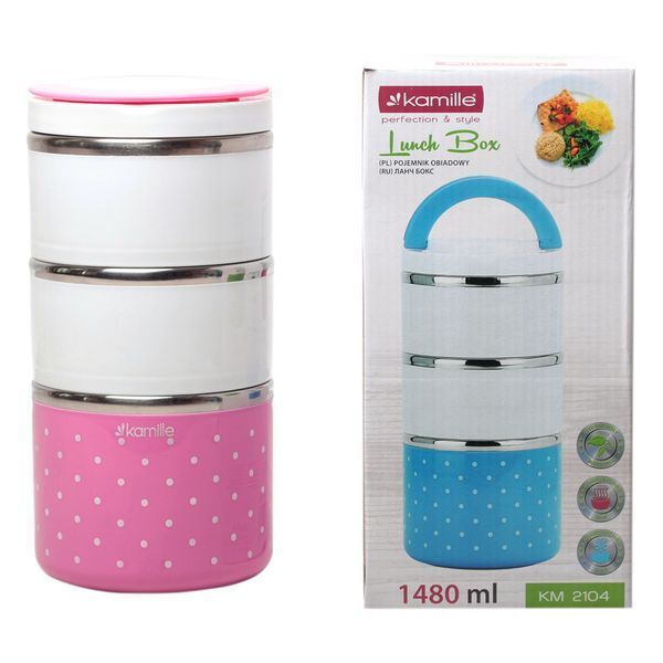 Ланч-бокс харчовий Kamille KM-2104 1400 мл 754225252 фото