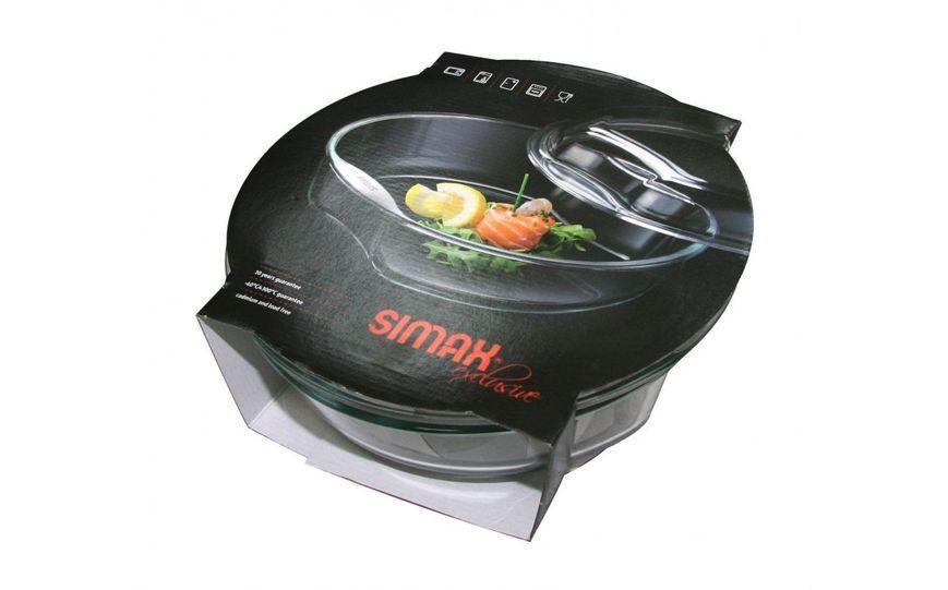 Скляна каструля з кришкою 2,5 л Exclusive Simax s6926-6936 s6926-6936 фото