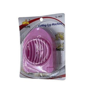 Яйцерізка Stenson R-90190 13х17 см рожева 4726558 фото