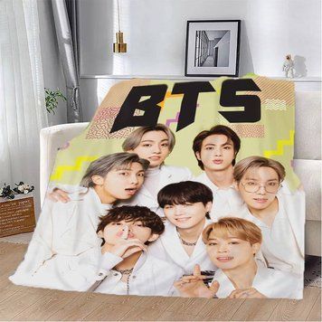 Плед 3D BTS №4 13295 160х200 см 1964546230 фото
