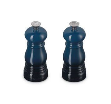 Набір млинів для солі та перцю Le Creuset Set of Pepper Mill Salt Mill 44900111290000 11 см 2 шт темно-синій 5183004 фото