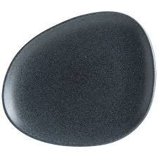 Тарілка десертна Bonna Graphite GRPVAO19DZ 19 см чорна 5072901 фото