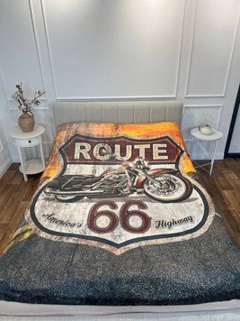 Плед 3D Route 66 10604 160х200 см 4569004 фото
