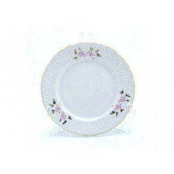 Тарілка десертна Cmielow Pink Flower 9704-17-T 17 см 1317170765 фото