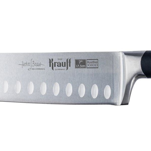 Ніж сантоку Krauff Prime Chef 29-305-237 17.5 см чорний 5212516 фото