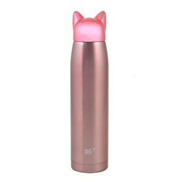 Термос питний дитячий YES Pink Cat 707275 320 мл 4919607 фото