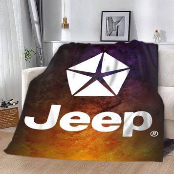 Плед 3D Jeep 12598 160х200 см 1890641813 фото