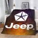 Плед 3D Jeep 12598 160х200 см 1890641813 фото 1
