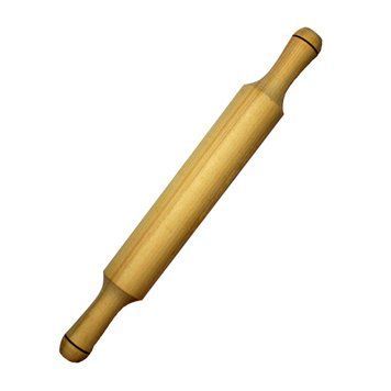 Скалка дерев'яна 40 см Mazhura mz-422098 1067884010 фото