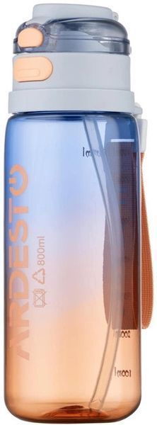 Пляшка для води Ardesto Gym AR2280GB 800 мл блакитна 5226576 фото