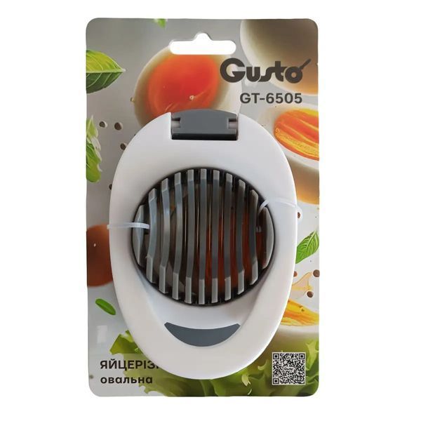 Яйцерізка Gusto GT-6505 біла 5251805 фото