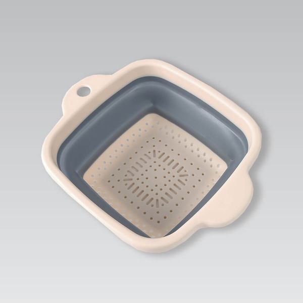 Друшляк складний силіконовий Maestro MR-1189 21,8х17,8х3,8 см 4704428 фото