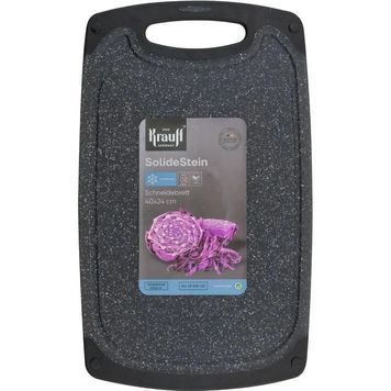 Дошка кухонна Krauff SolideStein 29-305-102 40х24х0.8 см сіра 4871402 фото