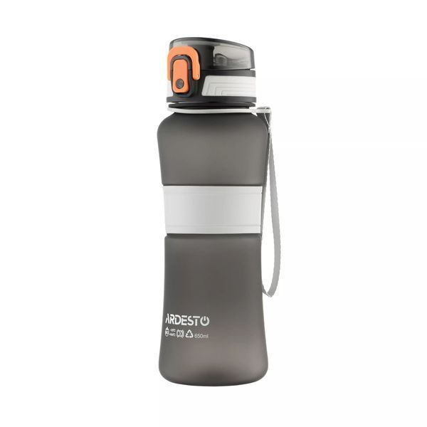 Пляшка для води Ardesto Balance AR2265BL 650 мл чорна 5082783 фото