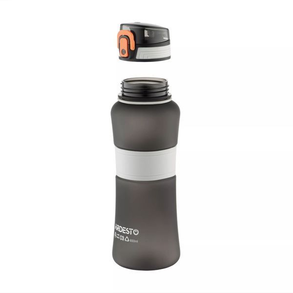 Пляшка для води Ardesto Balance AR2265BL 650 мл чорна 5082783 фото