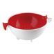 Друшляк з мискою Guzzini Kitchen Active Design 29250055 30х25х12.5 см червоний 1590138934 фото