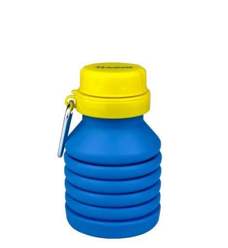 Пляшка для води складана Magio MG-1043B 450 мл синя 4704421 фото