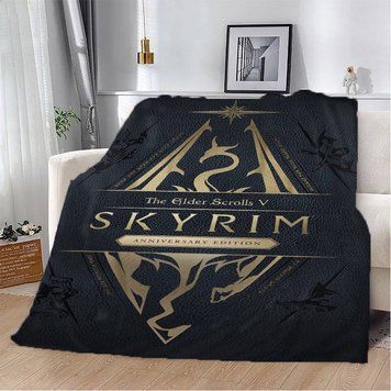 Плед 3D Skyrim 13262 160х200 см 1962639486 фото