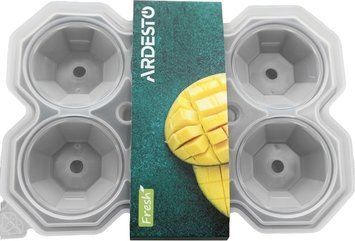 Форма для льоду Ardesto Fresh Diamond AR2341T 25х15х3.2 см сіра 5245342 фото