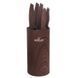 Набір кухонних ножів Bohmann BH-6165-Brown 6 предметів коричневий BH-6165-Brown фото 1