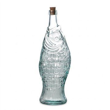 Пляшка скляна VIDRIOS SAN MIGUEL PEZ 5173 33х12 см 1.1 л 5281182 фото
