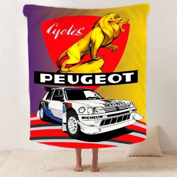 Плед 3D Peugeot 12426 160х200 см 1884676608 фото