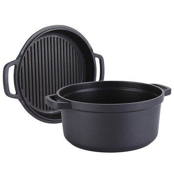Каструля з кришкою-сковородою гриль на 2.55 л MAESTRO MR-4120 MR-4120 фото