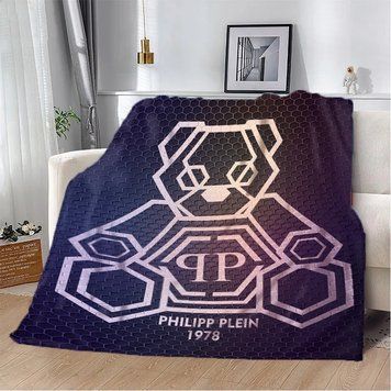 Плед 3D Philipp Plein Різнокольоровий 1978 10618 160х200 см 4569018 фото